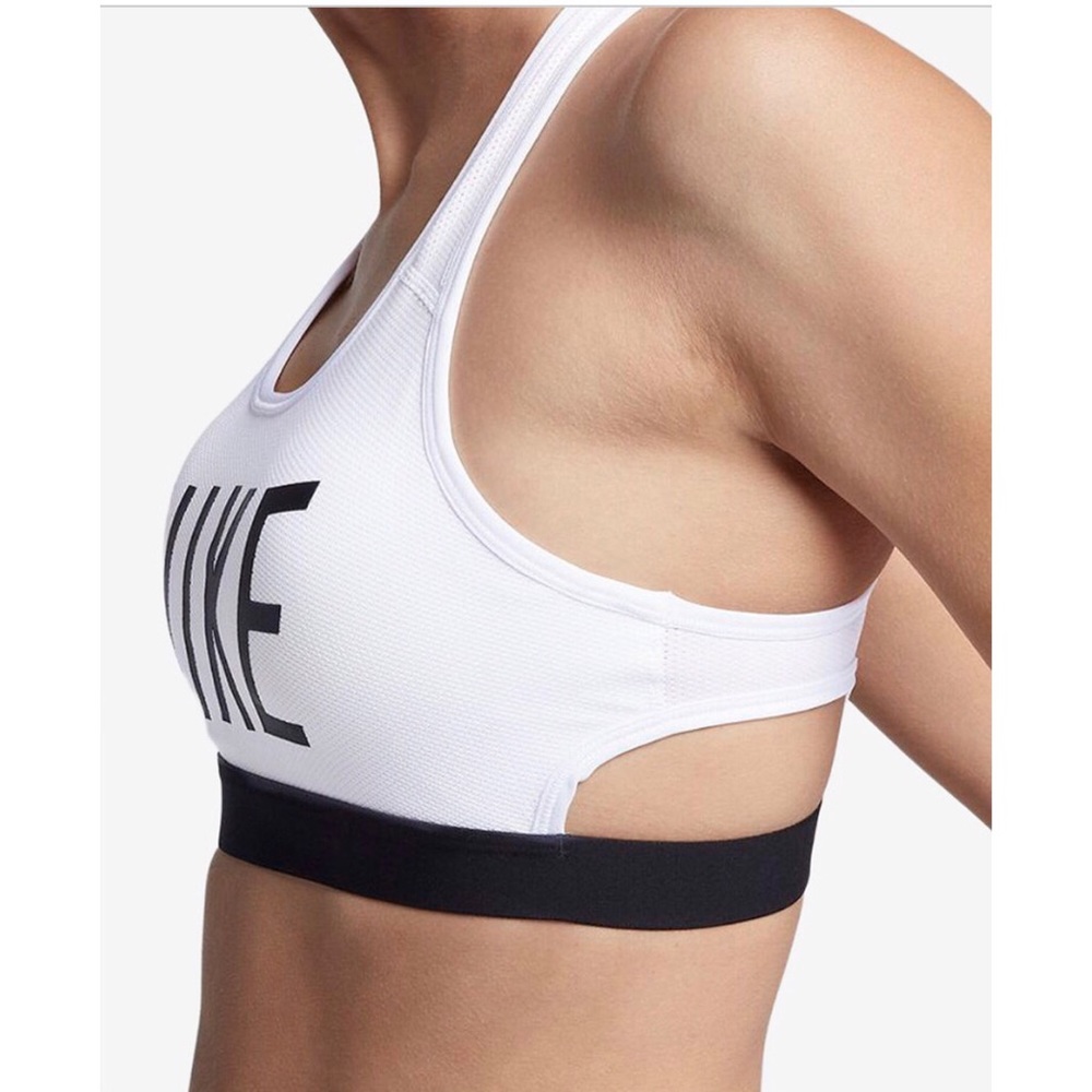 Nike Classic Compression Racerback Sports Bra - Picture 3 of 7